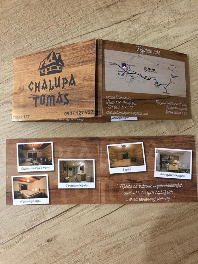 Chalupa Tomas Zdiar Exterior photo